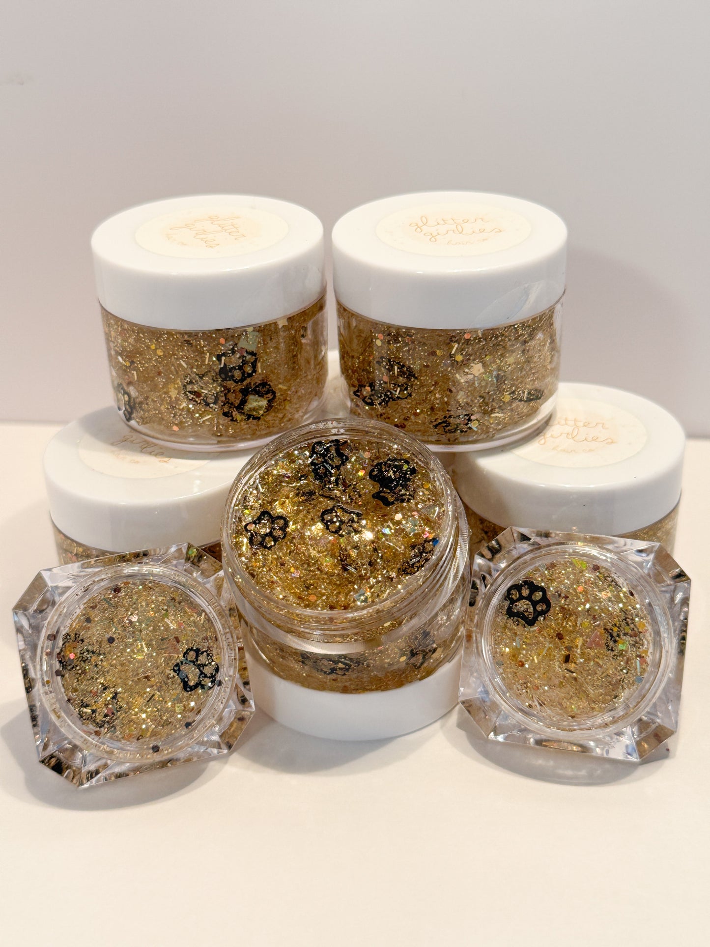 πΎπ Miss Jaguar β PawPrint Girlie Hair Glitter