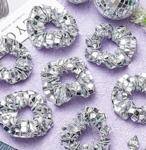 Disco Ball Hair Tie ✨💃🪩