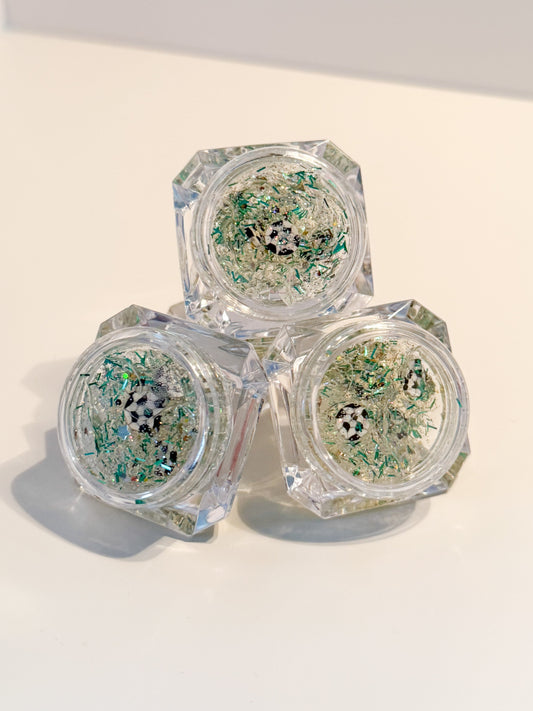 ⚽ The Megan- Soccer Girlie Hair Glitter